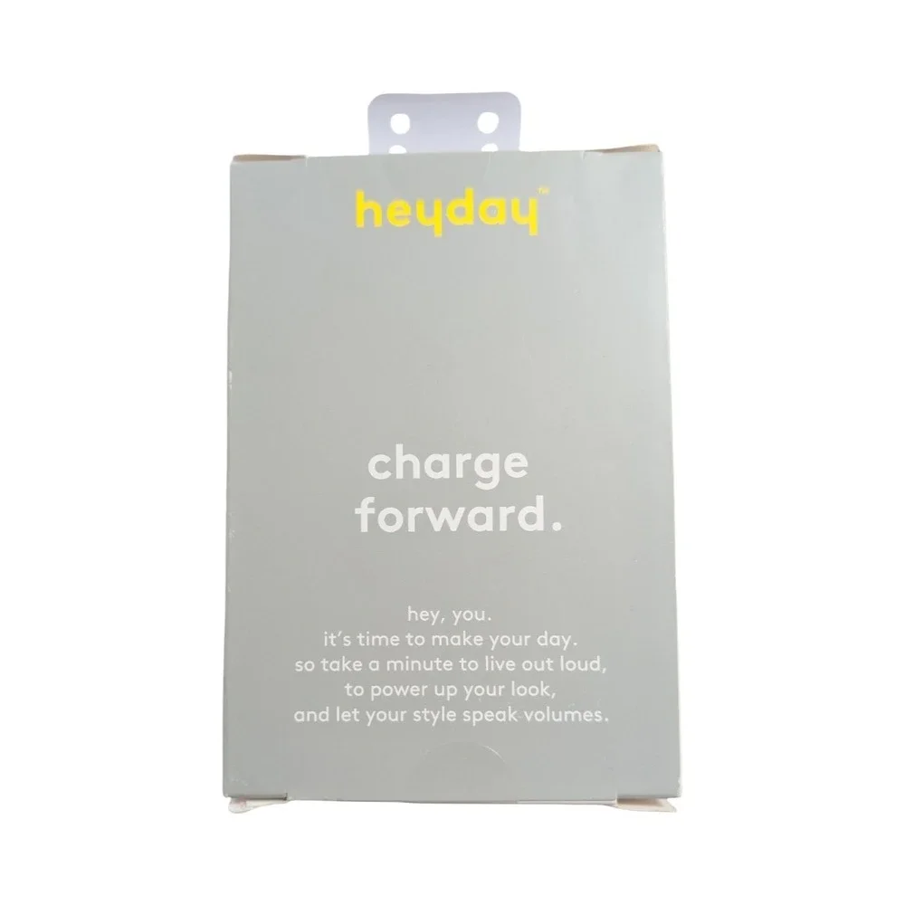 Mm8-N USB Car Charger with‎ 6' USB-C to USB-C Braided Cable - Heyday Black